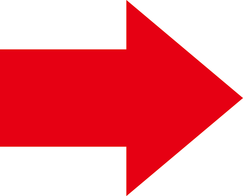 赤右向き矢印